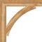 Ekena Millwork Thorton Block Rough Sawn Bracket, Western Red Cedar, 6"W x 42"D x 42"H BKT06X42X42THR05RWR - alternate 4